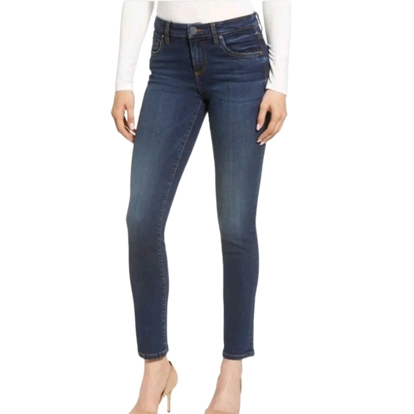 KUT from‎ the Kloth Diana Skinny Jeans Blue Sz 8 - Picture 1 of 9